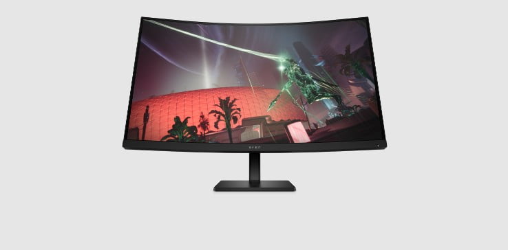 OMEN by HP 31.5 inch QHD 165Hz Curved Gaming Monitor - OMEN 32c OMEN by HP 31.5 inch QHD 165Hz Curved Gaming Monitor - OMEN 32c