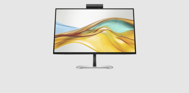HP Series 5 Pro 23.8” FHD USB-C Conferencing Monitor - 524pm HP Series 5 Pro 23.8” FHD USB-C Conferencing Monitor - 524pm