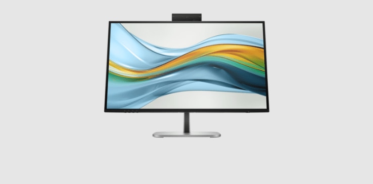 HP Series 5 Pro 27” QHD USB-C Conferencing Monitor - 527pm HP Series 5 Pro 27” QHD USB-C Conferencing Monitor - 527pm